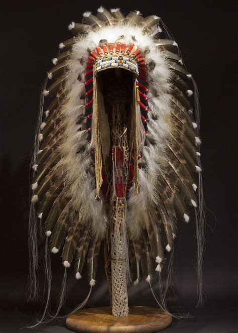 Genuine Native American Navajo Indian Headdress 36 Sunburst Images