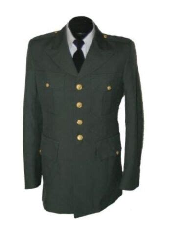 Us Army Mens Class A Dress Green Uniform Jacketscoat Ebay