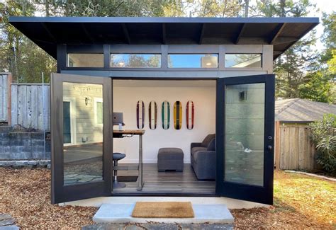 Studio Shed Adus Prefab Modern Backyard Studios Quality Style