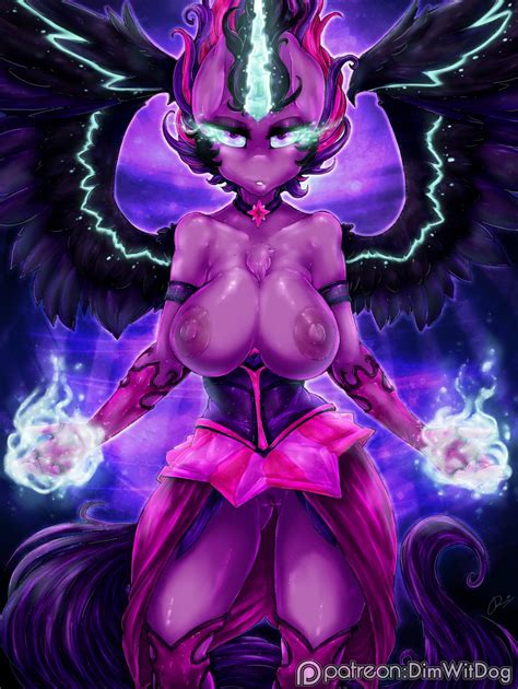 Rule 34 1girls 2016 Alicorn Anthro Anthrofied Areola Big Breasts Breasts Chest Tuft Dark