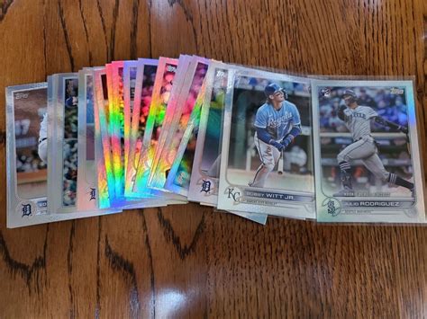 Topps Update Rainbow Foil Parallel You Pick Complete Your Set Ebay