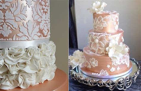 The 17 Most Exquisite Rose Gold Wedding Cakes Cake Geek Magazine