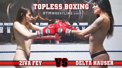 Delta Vs Ziva Topless Boxing Hd Mp Hit The Mat Boxing And Wrestling Clips Sale