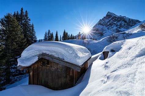 Hüttenzauber Im Montafon Foto And Bild Jahreszeiten Winter Schnee
