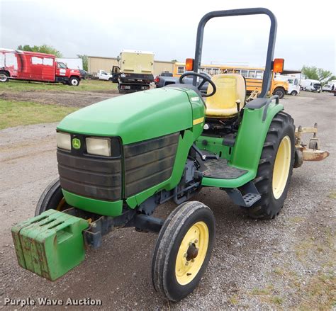 2000 John Deere 4300 Sst Tractor In Collinsville Ok Item Fh9310 Sold