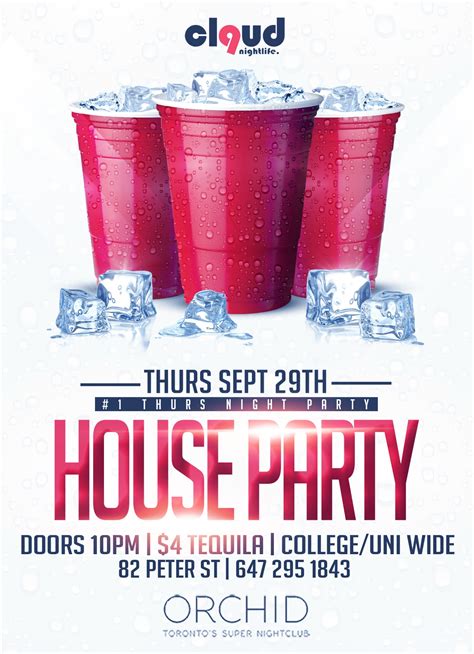 Frat House Party Frosh Orchid Thurs Sept 29 4 Tequila And 17