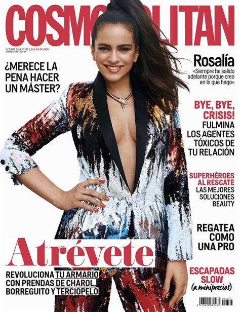 Rosalía Portada De Cosmo Octubre Revistas De Moda Fotos De Revistas Revistas
