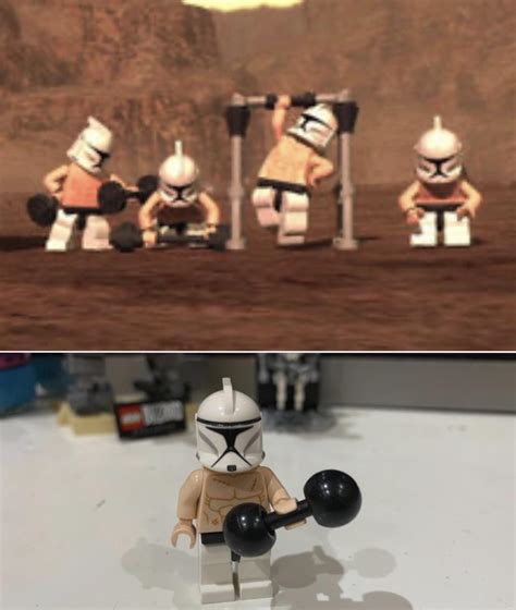 I Made The Shirtless Clone Trooper Rlegostarwars