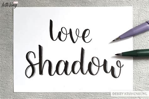 Lettering Shadows How To Add Them Right Step By Step Tutorial