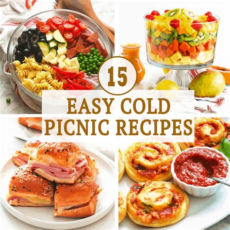 popular picnic foods list