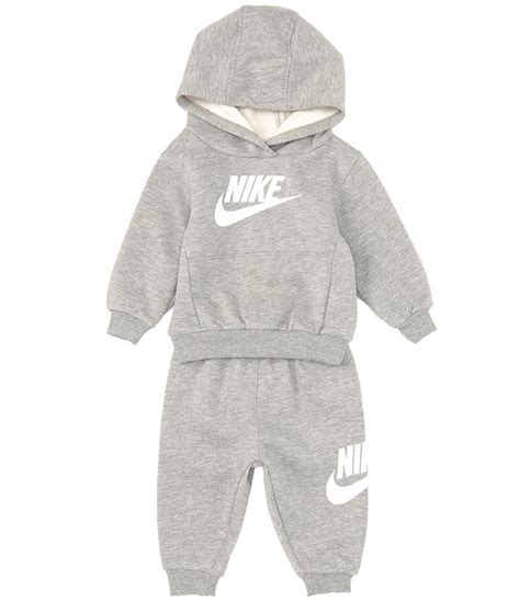 Nike Baby Boys 12 24 Months Club Fleece Hoodie And Fleece Pant Set