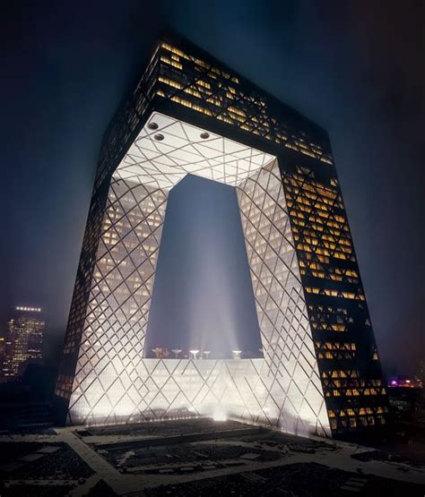 Beijings Cctv Building Architectural Digest