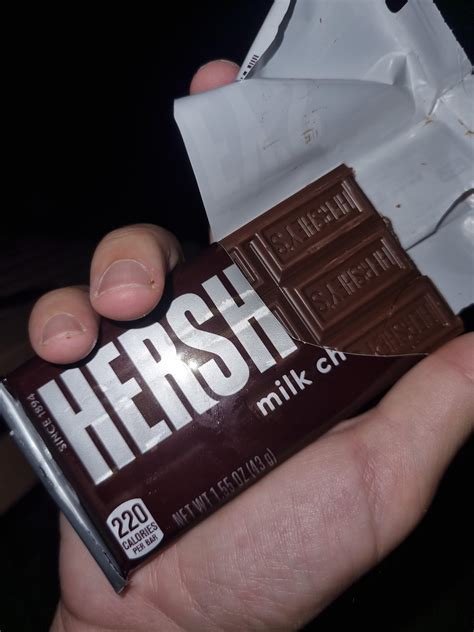 I Feel Pretty Certain Full Size Hershey Bars Used To Be 4 Rectangles
