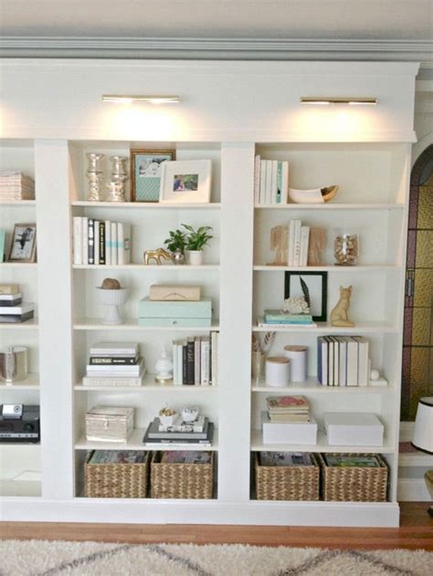 When we were building our new house, there were so many projects i was excited about taking on. Built In Bookcases Using IKEA Shelves (Built In Bookcases ...