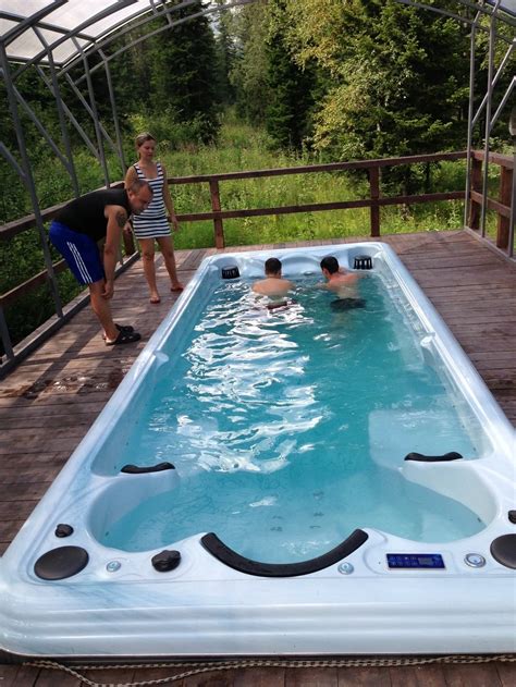 Sunrans 6 Meters Container Pool Acrylic Swimming Spa Outdoor Hot Tub Pool With Usa Balboa System