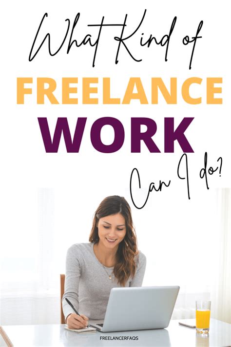 What Kind Of Freelance Work Can I Do Freelancer Faqs