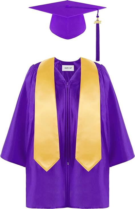 Clothing And Accessories Preschool Kindergarten Graduation Gown Cap Set
