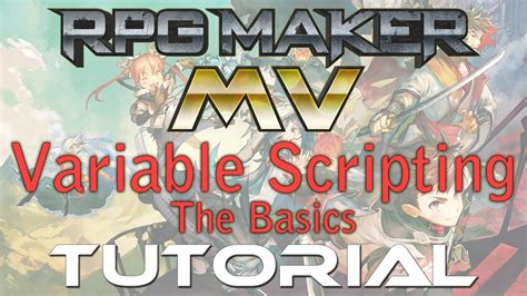 Rpg Maker Mv Tutorial Variable Scripting Basics Youtube