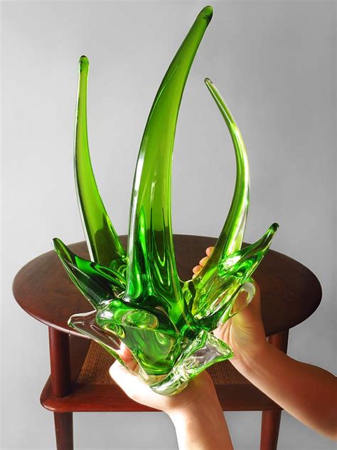 Green Chalet Vase From C 1960