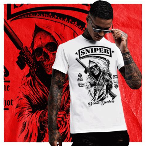 Sniper Grim Reaper T Shirt