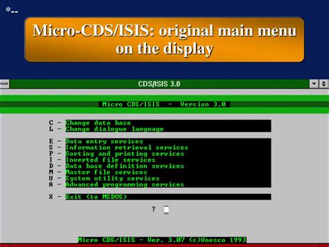 Ppt Text Information Storage And Retrieval And The Cdsisis Program