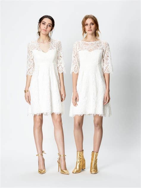 Brautkleider kurz 2015 brautkleider kurz 2015. Rembo Styling Brautkleid - Metallic | Brautkleid kurz ...