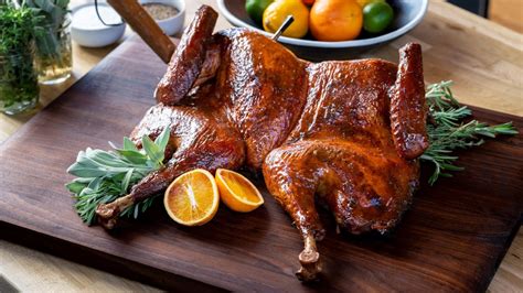 spatchcocked smoked turkey by matt pittman traeger grills bbq teacher video tutorials