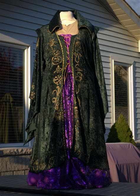 This Is The Completed Hand Painted Gown For Winnifred Sanderson Hocus