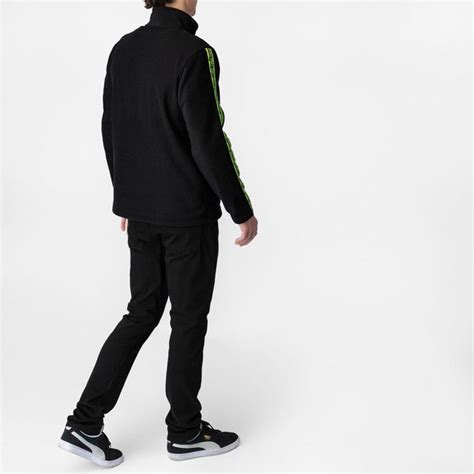 Micro Fleece Jacket Black Ethika Nz