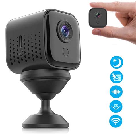 Mini Camera Wireless P HD WiFi Small Portable Indoor Home Security Camera Motion Sensor
