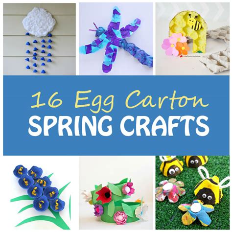 16 Egg Carton Spring Crafts For Kids Non Toy Ts