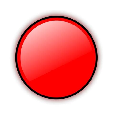 Bright Red Circle Free Image Download