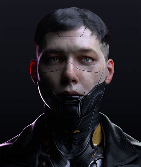 Artstation Class Demo Cyber Scifi Character For Cinematic Valentin