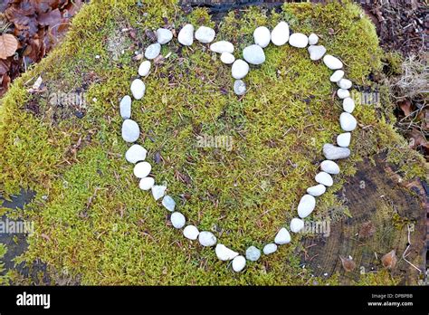 Heart Shaped Stones Stock Photo Alamy