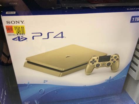A Gold Playstation 4 Is On The Way And It Costs 249