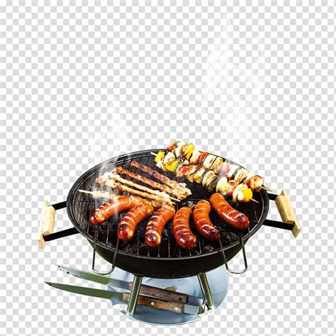 Grilled Sausages Barbecue Flyer Print Design Menu Charcoal Grill