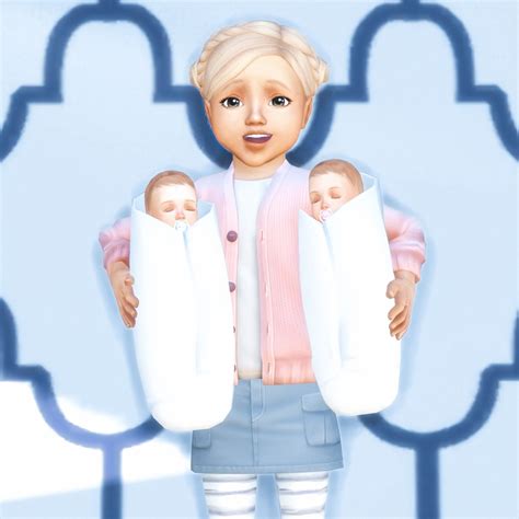 Boredsimscc Twinsies Sims Twin Babies Pose Pack Sims Baby Sims