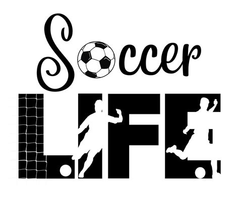 Free Soccer Life Svg File The Crafty Crafter Club