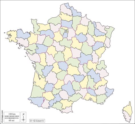 France Carte Géographique Gratuite Carte Géographique Muette Gratuite