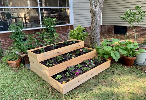 Excited About My New Tiered Raised Bed Rgardening