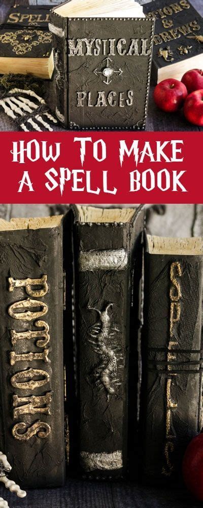 This Harry Potter Spell Book Diy Is Easy To Follow And You Can Make