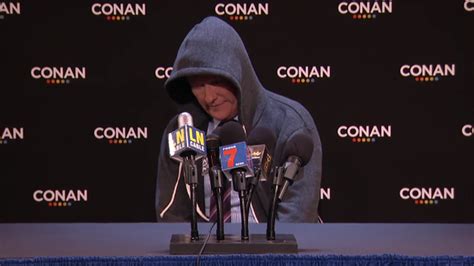 Conan Obrien Wore A Hoodie And A Sad Face In Cam Newton Interview