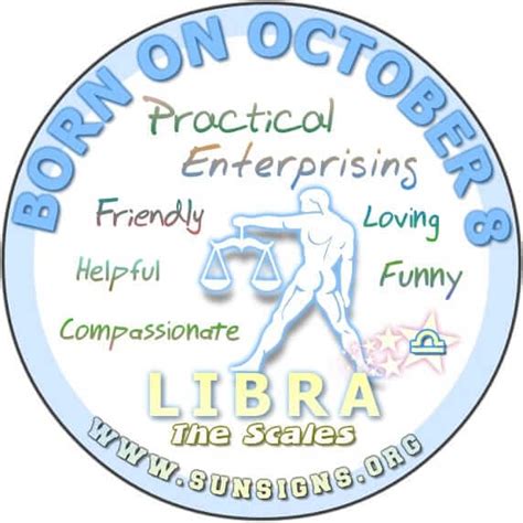 October 8 Birthday Horoscope Personality Sun Signs
