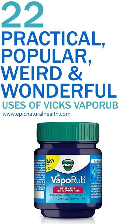 27 Amazing Uses And Benefits Of Vicks Vaporub You Must Know Vicks