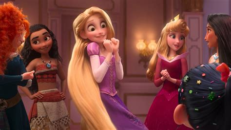 Wreck It Ralph 2 Disney Princesses Rapunzel Aurora Pocahontas Moana