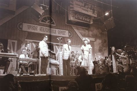 Roy Acuff And Minnie Pearl During A Ryman Opry Performance Country