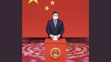 President Xi Jinping Votes In Local Body Election As China Showcases