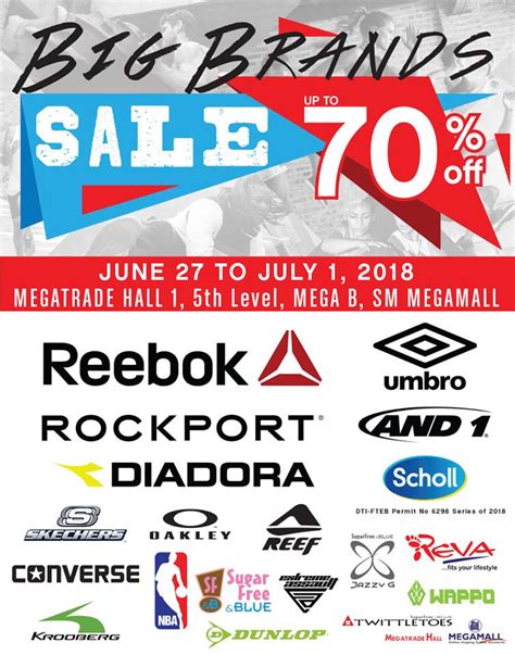 Manila Shopper Big Brands Sale At Sm Megatrade June 2018