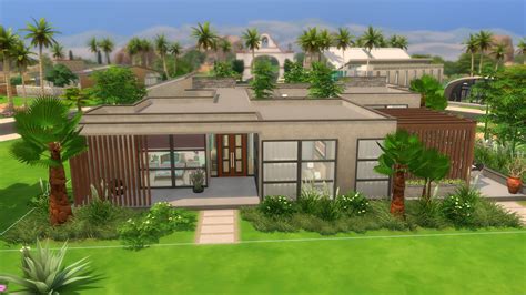 Modern Desert Home Built With Love Sims 4