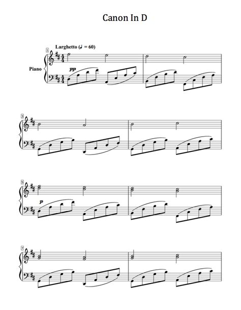 The resolution of image is 770x938 and classified to original stamp, music note.png, music instruments. Canon In D Sheet Music